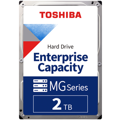 HDD Server TOSHIBA MG04 2TB 4Kn CMR, 3.5'', 128MB, 7200RPM, SATA, SKU: HDEPR23GEA51F