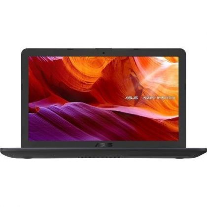 Laptop Asus VivoBook X543MA-GQ593, Procesor Intel Celeron Dual Core N4020 up to 2.8GHz, 15.6" HD (1366x768) antiglare, ram 4GB 2666MHz DDR4, 500GB HDD SATA 5400rpm, Intel UHD Graphics 600, culoare Grey, Windows 10 Home