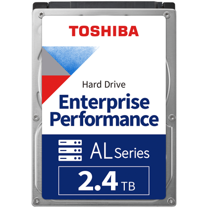 HDD Server Enterprise TOSHIBA AL15SE 2.4TB CMR 4Kn, 2.5", 128MB, 10500RPM, SAS, SKU: HDEBL20JAA51F