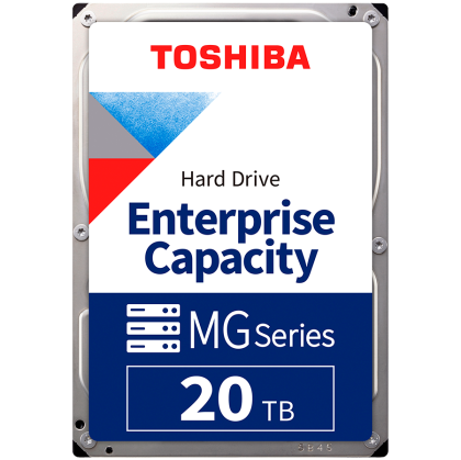 HDD Server TOSHIBA MG10 20TB MAMR 4Kn, 3.5'', 512MB, 7200RPM, SATA, SKU: HDEB00TGEA51F