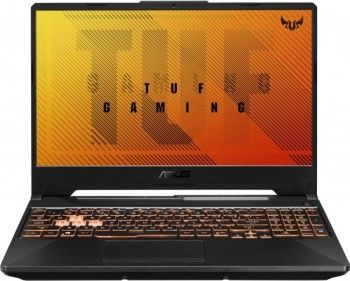 Laptop ASUS TUF Gaming F15, Procesor 10th Generation Intel® Core™ i5-10300H up to 4.50GHz, 15.6" FHD (1920x1080) IPS anti-glare 144MHz, ram 8GB 2933MHz DDR4, 256GB SSD M.2 PCIe NVMe, NVIDIA GeForce GTX 1650Ti 4GBGDDR6, culoare Black, DOS