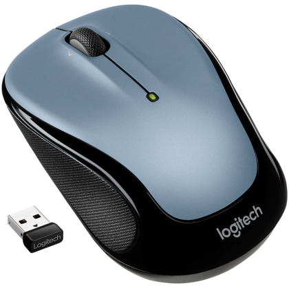 LOGITECH Wireless Mouse M325s - DARK SILVER - 2.4GHZ - EMEA