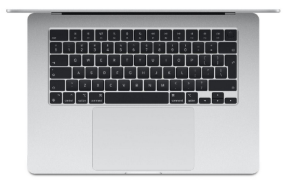 Laptop Apple MacBook Air 15.", Procesor Apple M3  CPU cu 8 nuclee, GPU cu 10 nuclee, 15.3"(2880 x 1864) Retina 500nits, ram 16GB, 512GB SSD, tastatura INT, culoare Silver, macOS Sonoma
