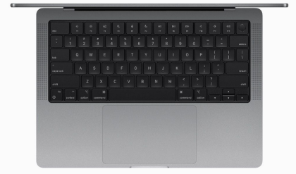 Laptop Apple MacBook Pro 14", Procesor Apple M3, CPU cu 8 nuclee, GPU cu 10 nuclee, 16 nuclee Neural Engine, 14.2"(3024 x 1964) Liquid Retina XDR 1000nits, ram 16GB, 1TB SSD, tastatura INT, culoare Space Grey, macOS Sonoma