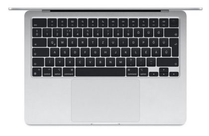 Laptop Apple MacBook Air 13", Procesor Apple M3  CPU cu 8 nuclee, GPU cu 10 nuclee, 13.6"(2560 x 1664) Retina 500nits, ram 8GB, 512GB SSD, tastatura INT, culoare Silver, macOS Sonoma