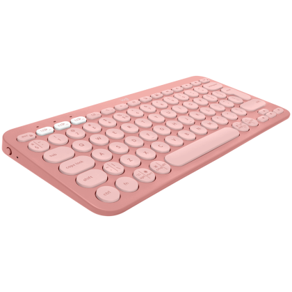 LOGITECH K380S Multi-Device Bluetooth Keyboard - TONAL ROSE - US INT'L