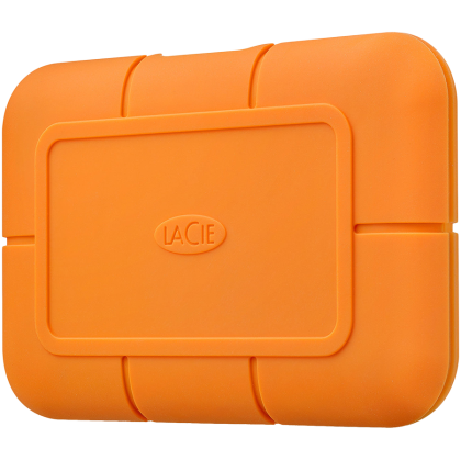 SSD Extern LaCie Rugged 1TB, USB 3.1 Gen2 Type C (10Gbps), FireCuda NVMe inside, IP67, 3-meter drop and 2-ton car crush resistance, self-encrypting technology, Rescue Data Recovery Services 5 ani, Orange