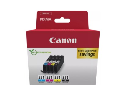 CANON CLI-551 MULTIPACK INK
