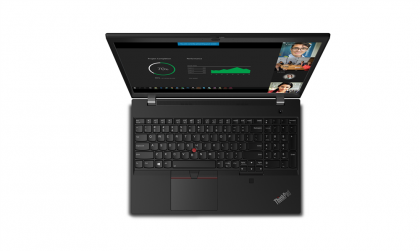 Laptop Lenovo ThinkPad T15p Gen1, Procesor Intel® Core™ i7-10750H up to 5.00 GHz, 15.6'' UHD IPS anti-glare, ram 16GB 2933MHz DDR4, 512GB SSD M.2 2280, NVIDIA GeForce GTX 1050 3GB GDDR5 dedicate, culoare Black, Windows 10 Pro 64 Ro/Eng