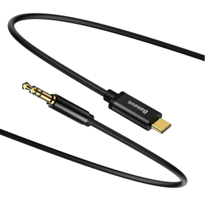 Cablu audio Baseus Yiven 1.2m, negru