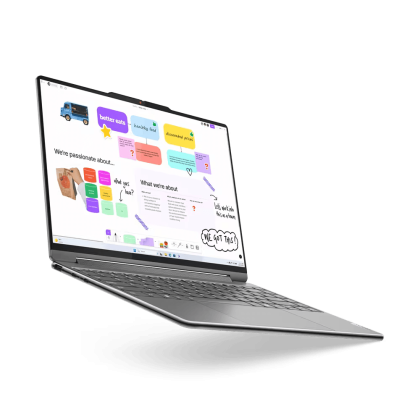 Laptop Lenovo Yoga 9 2-in-1 14IMH9, Procesor Intel Core Ultrta 7 155H up to 4.8GHz, 14" 2.8K(2880x1800)OLED glossy/anti-fingerprintv 400nits, touch, ram 32GB soldered 74467MHz LPDDR5x, 1TB SSD M.2 PCIe NVMe,Intel Arc Graphics,culoare grey,Windows11 Home