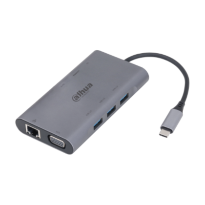 DAHUA 9 IN 1 TYPE-C TO HDMI, USB,VGA,TF