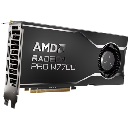 AMD Radeon PRO W7700 16GB GDDR6 256bit, 56.54TFLOPS, 18Gbps, 4x DP 2.1, Blower