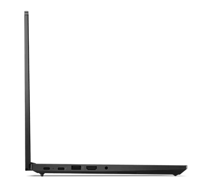 Laptop Lenovo ThinkPad E14 Gen 6 (Intel), Procesor Intel Core Ultra 7 155H up to 4.8GHz, 14" WUXGA (1920x1200) IPS 300nits anti-glare, ram 32GB(2x16GB)5600MHz DDR5, 1TB SSD M.2 PCIe NVMe, Intel® Arc™ Graphics, culoare black,Windows11 Pro