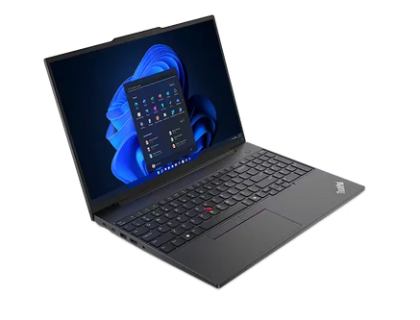 Laptop Lenovo ThinkPad E16 Gen2 (Intel), Procesor Intel Core Ultra 7 155H up to 4.8GHz, 16" WUXGA (1920x1200) IPS 300nits anti-glare, ram 16GB (1x16GB) 5600MHz DDR5, 512GB SSD M.2 PCIe NVMe, Intel® Arc™ Graphics, culoare black, Windows11 Pro