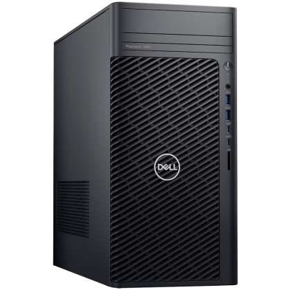 Dell Precision 3680 Tower,Intel Core i9-14900K(36MB,24Cores,32threads,3.2GHz/6.0GHz),64GB(2x32)4400MT/s DDR5,1TB(M.2)NVMe PCIe SSD,Nvidia RTX 4000 Ada/20GB,noWi-Fi,Dell Mouse-MS116,Dell Keyboard-KB216,Win11Pro,3Yr NBD