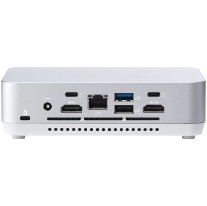 ASUS NUC 14pro+/RNUC14RVSU700002I/Intel Ultra 7 155H/Intel Arc graphics/4xUSB/M.2 22x80 NVMe; 22x42 NVMe/2,5Gbe LAN/2xHDMI/ 2x Thunderbolt 4 (USB-C+DP)/no Storage/no RAM/AX211.D2WG.NV/no OS/EU Cord/Kit(L6)/EAN:4711387496725