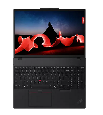 Laptop Lenovo ThinkPad T16 Gen 3, Procesor Intel Core Ultra 7 155U up to 4.8GHz, 16" WUXGA (1920x1200) IPS 400nits anti-glare, ram 64GB (2x32GB) 5600MHz DDR5, 1TB SSD M.2 PCIe NVMe, Intel® Graphics, culoare black, Windows11 Pro