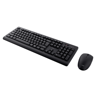 Kit Trust Primo  mouse+tastatura, negru