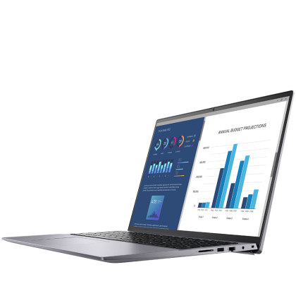 Laptop Dell Vostro 5640, Procesor Intel Core 7 150U up to 5.4GHz, 16.0" FHD+ (1920x1200) WVA Anti-Glare 250nits, RAM 16GB (2x8GB) 5200MHz DDR5, 1TB SSD M.2 PCIe NVMe, Intel Graphics, culoare Titan Grey, Windows11 Pro