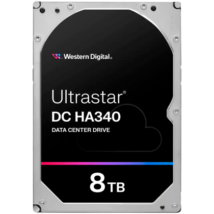 HDD Server WD Ultrastar DC HA340 8TB 512e SE, 3.5’’, 256MB, 7200 RPM, SATA, SKU: 0B47078