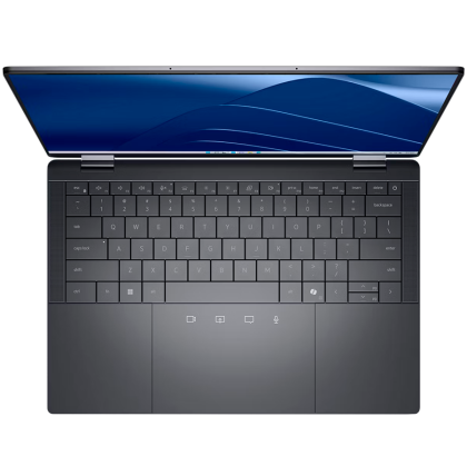 Laptop Dell Latitude 9450 2in1, Procesor Intel Core Ultra 7 165U up to 4.9GHz, 14" QHD+ (2560x1600) IPS AR/AS 500nits, touch, ram 32GB 7467MHz LPDDR5x, 1TB SSD M.2 PCIe NVMe, Intel Graphics, culoare black, Windows11 Pro