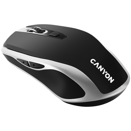 CANYON mouse MW-19  Wireless Charge Black Silver