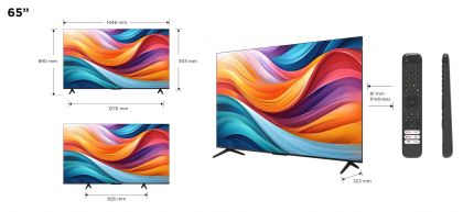 Qled TV 4K 65''(165cm) TCL 65T7B (Model