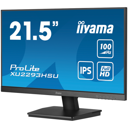 21,5" ETE IPS-panel, 1920x1080@100Hz, 250cd/m², Speakers, HDMI, DisplayPort, 1ms MPRT, FreeSync, USB 2x2.0