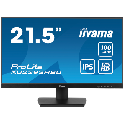 21,5" ETE IPS-panel, 1920x1080@100Hz, 250cd/m², Speakers, HDMI, DisplayPort, 1ms MPRT, FreeSync, USB 2x2.0