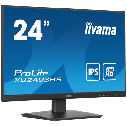 IIYAMA Monitor LED XU2493HS-B6 23.8" IPS 1920 x 1080 @100Hz  250 cd/m² 1300:1 0.5ms HDMI DP HDCP tilt