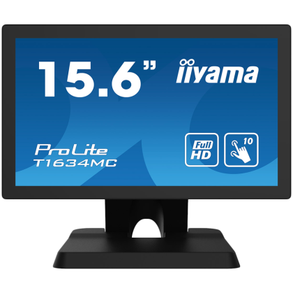 IIYAMA Monitor LED T1634MC-B1S 15,6" IPS, PCAP, 1920*1080, 1A1H1DP, BT Stand