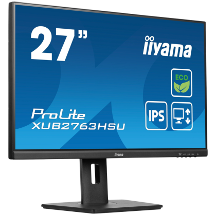 27" ETE IPS-panel Green Choice, 1920x1080@100Hz, 250cd/m², Speakers, HDMI, DisplayPort, 3ms GTG, FreeSync, USB 2x3.2