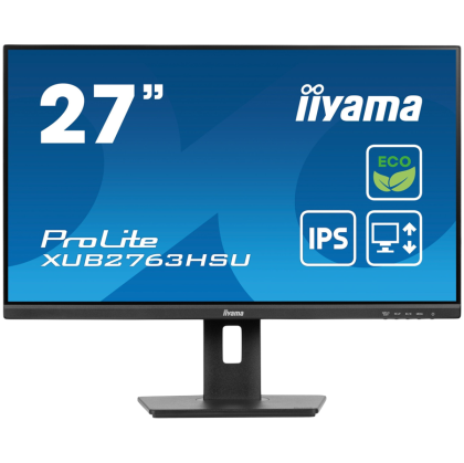 27" ETE IPS-panel Green Choice, 1920x1080@100Hz, 250cd/m², Speakers, HDMI, DisplayPort, 3ms GTG, FreeSync, USB 2x3.2