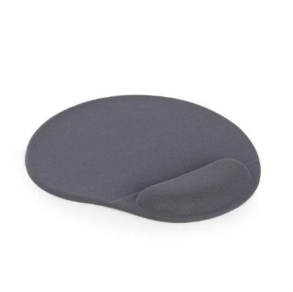 Mousepad Gembird cauciuc si gel gri