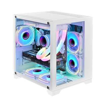 Carcasa 1STPLAYER Gaming MV5 WHITE