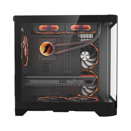 Carcasa 1STPLAYER Gaming UV5 BLACK