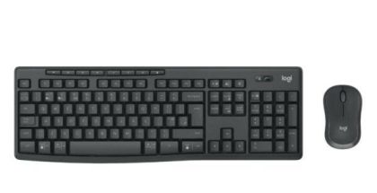 Kit Logitech MK370 Wireless, negru