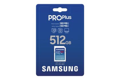 MICROSD PRO PLUS 512GB CL10 W/A SM