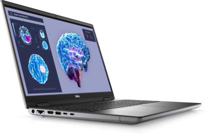 Laptop Dell Precision 7680, Procesor gen 13 Intel Core i9-13950HX up to 5.5GHz, 16.0" FHD+ (1920x1200) WLED WVA Anti-Glare 60Hz 500nits, RAM 32GB DDR5 5600MHz CAMM (1x32GB), 1TB SSD M.2 PCIe Gen4, NVIDIA RTX 3500 Ada 12GB, culoare Titan grey, Windows 11 P