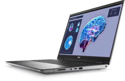 Laptop Dell Precision 7680, Procesor gen 13 Intel Core i9-13950HX up to 5.5GHz, 16.0" FHD+ (1920x1200) WLED WVA Anti-Glare 60Hz 500nits, RAM 32GB DDR5 5600MHz CAMM (1x32GB), 1TB SSD M.2 PCIe Gen4, NVIDIA RTX 3500 Ada 12GB, culoare Titan grey, Windows 11 P