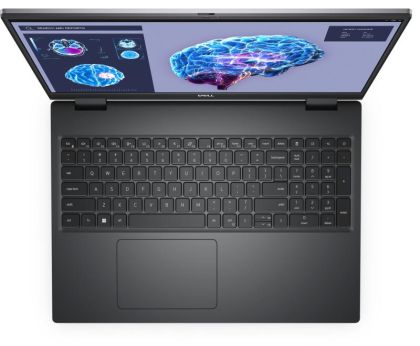Laptop Dell Precision 7680, Procesor gen 13 Intel Core i9-13950HX up to 5.5GHz, 16.0" FHD+ (1920x1200) WLED WVA Anti-Glare 60Hz 500nits, RAM 32GB DDR5 5600MHz CAMM (1x32GB), 1TB SSD M.2 PCIe Gen4, NVIDIA RTX 3500 Ada 12GB, culoare Titan grey, Windows 11 P