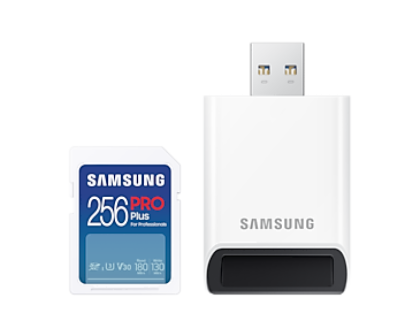 MICROSD PRO PLUS 256GB CL10 CARD READER