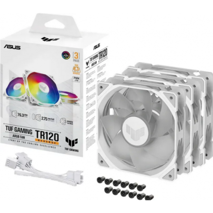 Fan AS TUF Gaming TR120 ARGB RV WHI 3IN1