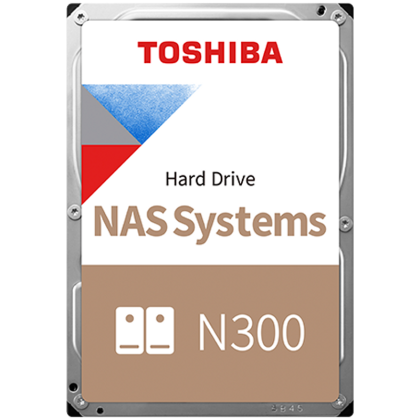 HDD NAS TOSHIBA N300 18TB CMR, 3.5'', 512MB, 7200RPM, SATA, TBW: 180