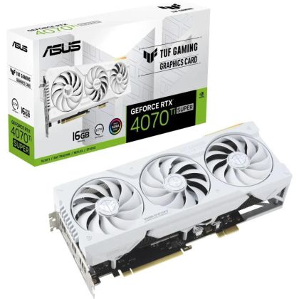 VGA TUF RTX 4070TI SUPER 16GB BTF WHITE