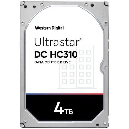 HDD Server WD Ultrastar DC HC310 4TB 512e SE, 3.5’’, 256MB, 7200 RPM, SAS, P3, SKU: 0B36048