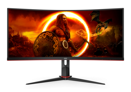 Monitor AOC 34" CU34G2XP/BK