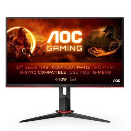 MONITOR 27" AOC 27G2U/BK