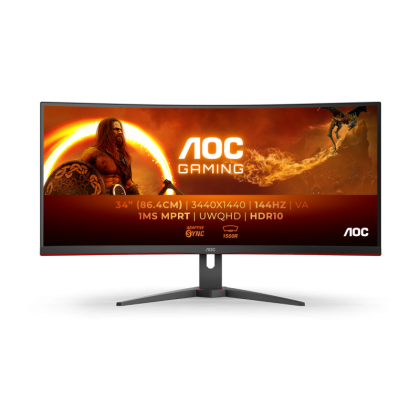 Monitor AOC 34" CU34G2XE/BK